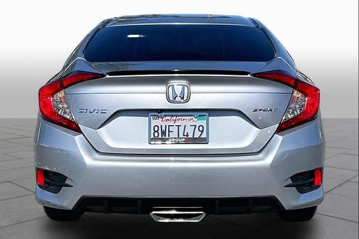 Lunar Silver Metallic 2021 Honda Civic Sport