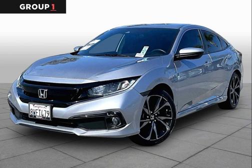 Lunar Silver Metallic 2021 Honda Civic Sport