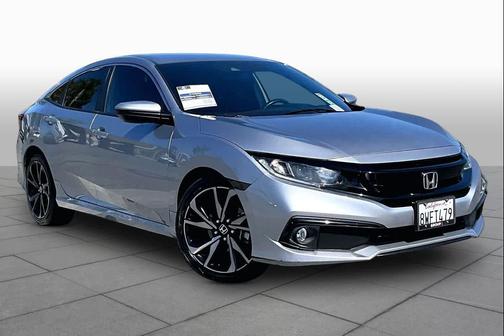 Lunar Silver Metallic 2021 Honda Civic Sport