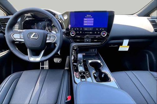 Ultra White 2026 Lexus NX 450h+ F SPORT Handling