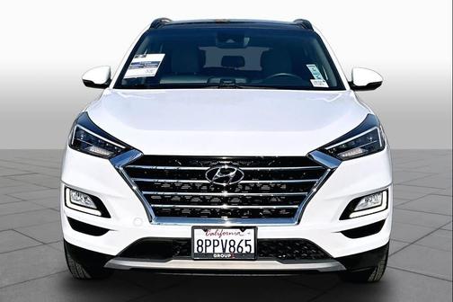 Cream White 2020 Hyundai TUCSON Ultimate