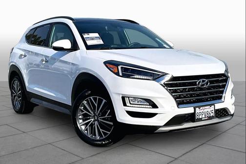 Cream White 2020 Hyundai TUCSON Ultimate