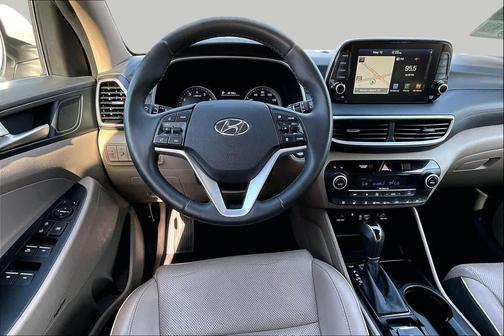 Cream White 2020 Hyundai TUCSON Ultimate