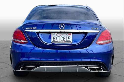 Brilliant Blue Metallic 2017 Mercedes-Benz AMG C 43 4MATIC