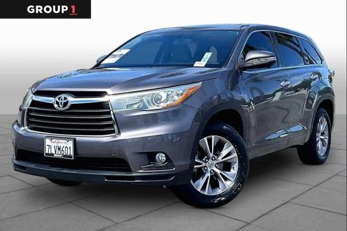 Predawn Gray Mica 2015 Toyota Highlander LE Plus