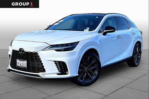 Ultra White 2023 Lexus RX 350 F SPORT Handling