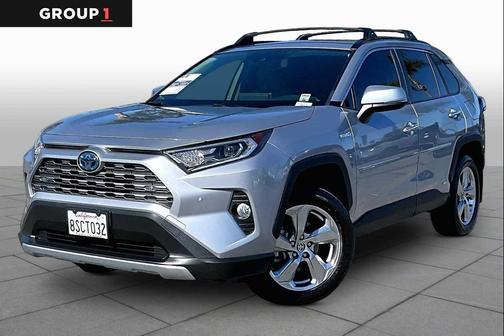 Silver Sky Metallic 2020 Toyota RAV4 Hybrid Limited