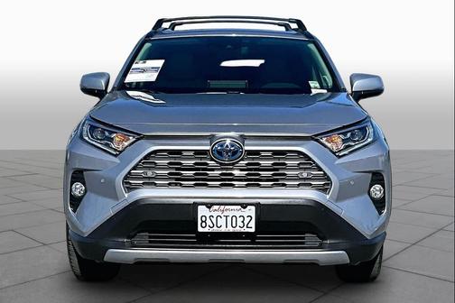 Silver Sky Metallic 2020 Toyota RAV4 Hybrid Limited