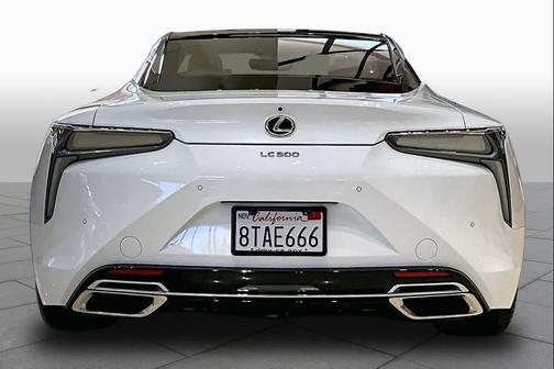 Ultra White 2021 Lexus LC 500 Base