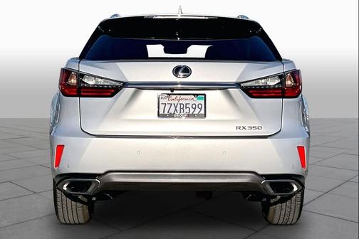 Silver Lining Metallic 2017 Lexus RX 350 Base