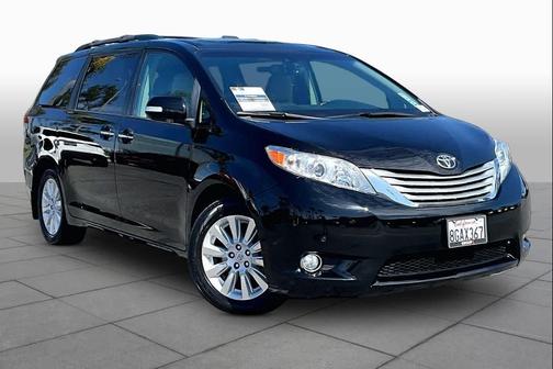 Black 2014 Toyota Sienna Limited