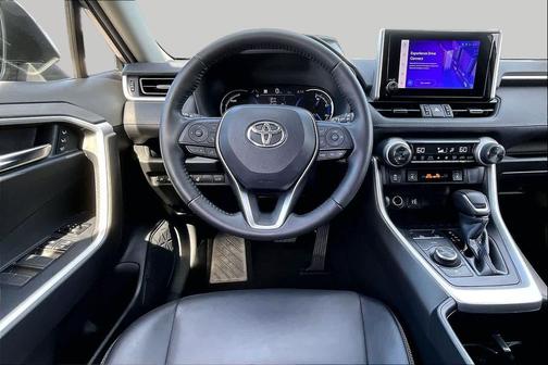 Silver Sky Metallic 2023 Toyota RAV4 Hybrid XLE Premium