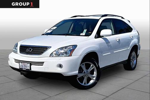 Crystal White 2007 Lexus RX 400h Base