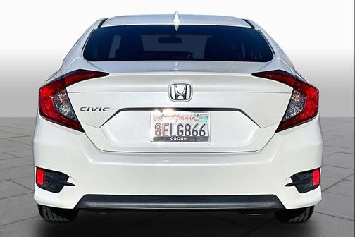 WHITE ORCHID PEARL 2018 Honda Civic EX