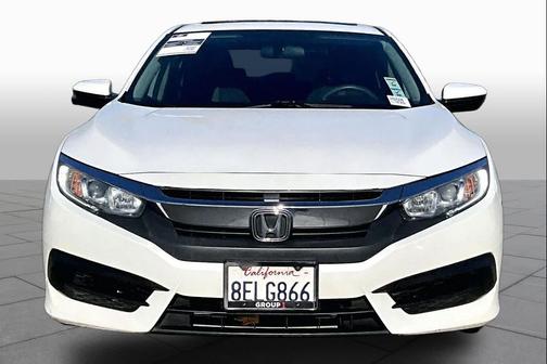 WHITE ORCHID PEARL 2018 Honda Civic EX