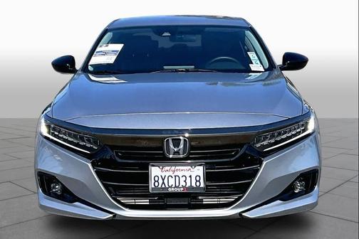Lunar Silver Metallic 2021 Honda Accord Sport SE 1.5T