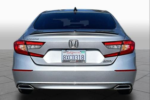Lunar Silver Metallic 2021 Honda Accord Sport SE 1.5T
