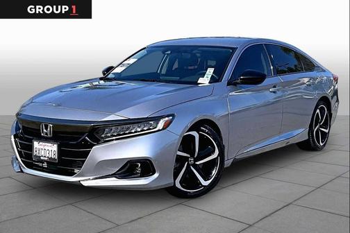 Lunar Silver Metallic 2021 Honda Accord Sport SE 1.5T