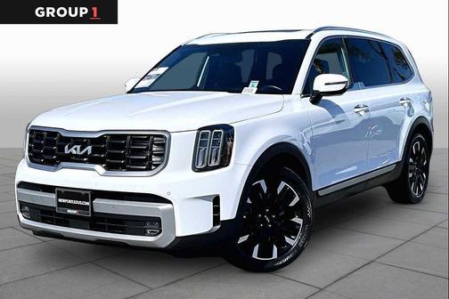 Glacial White Pearl 2023 Kia Telluride SX
