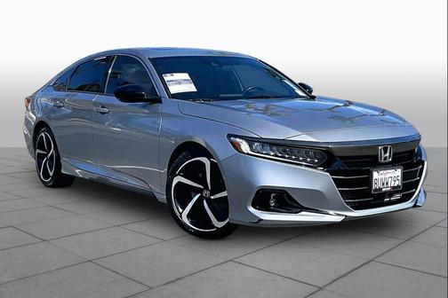 Lunar Silver Metallic 2021 Honda Accord Sport 2.0T