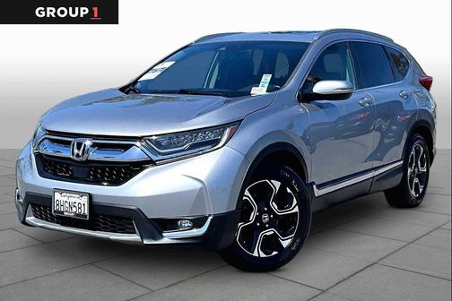 Lunar Silver Metallic 2018 Honda CR-V Touring