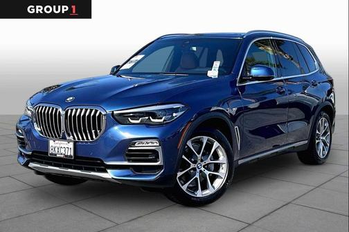 Phytonic Blue Metallic 2019 BMW X5 xDrive40i