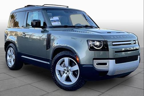 Pangea Green Metallic 2021 Land Rover Defender 90 First Edition