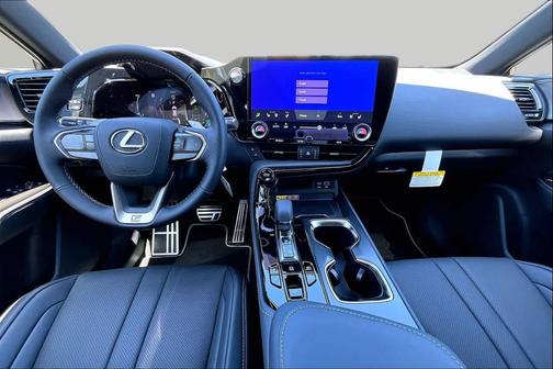 Cloudburst Gray 2026 Lexus NX 450h+ F SPORT Handling
