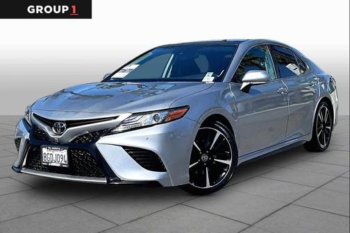 Celestial Silver Metallic 2019 Toyota Camry XSE