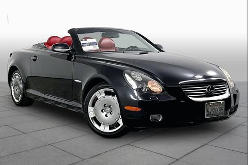 Black Diamond Metallic 2005 Lexus SC 430 Base