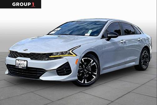 Wolf Gray 2021 Kia K5 GT-Line