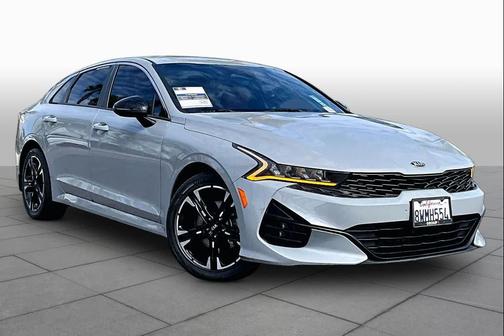 Wolf Gray 2021 Kia K5 GT-Line