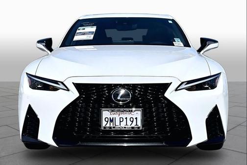 Ultra White 2024 Lexus IS 350 F Sport