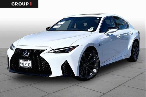 Ultra White 2024 Lexus IS 350 F Sport