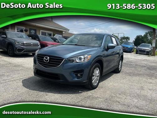 Blue 2016 Mazda CX-5 Touring