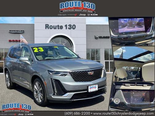 Silver Metallic 2023 Cadillac XT6 Premium Luxury AWD