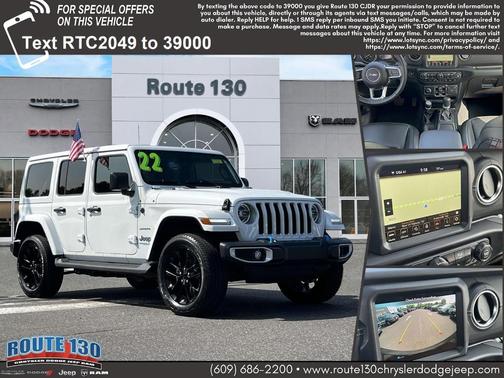 2022 Jeep Wrangler Unlimited 4xe Sahara