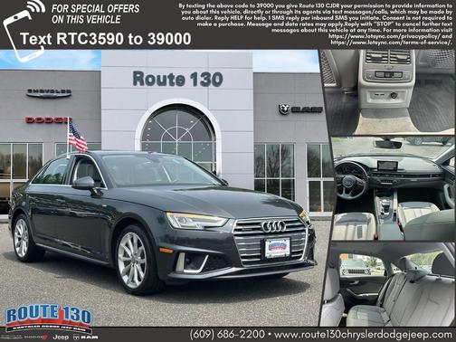 2019 Audi A4 2.0T Premium Plus