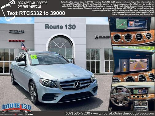 Lunar Blue Metallic 2018 Mercedes-Benz E-Class E 300 4MATIC