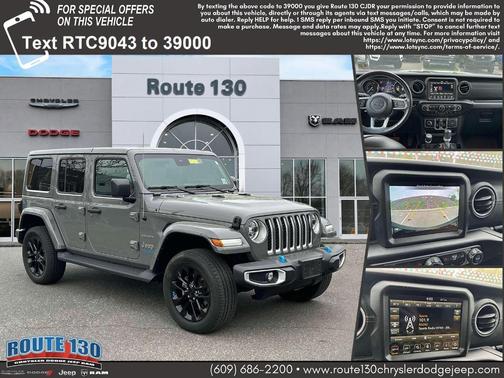 2022 Jeep Wrangler Unlimited 4xe Sahara