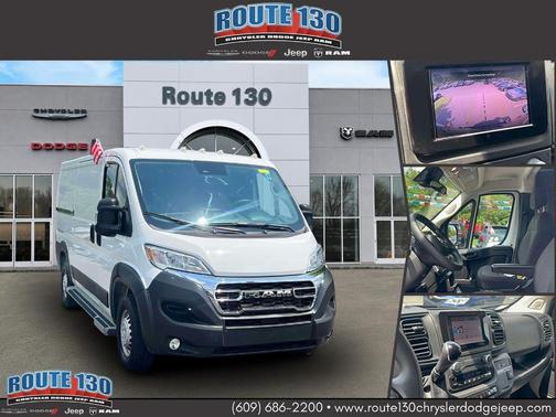 Bright White Clearcoat 2025 RAM ProMaster 2500 Base
