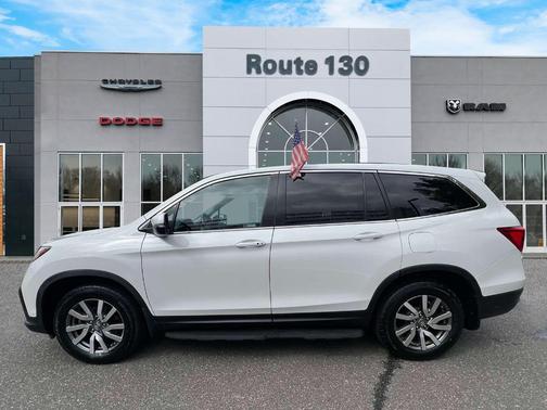 Platinum White Pearl 2022 Honda Pilot EX-L