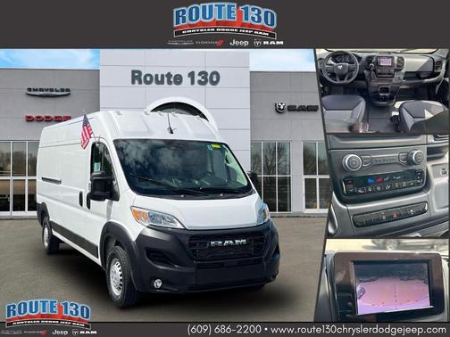 Bright White Clearcoat 2026 RAM ProMaster 2500 High Roof