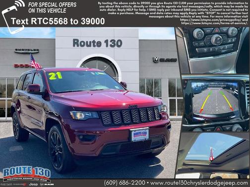 Velvet Red Pearlcoat 2021 Jeep Grand Cherokee Laredo