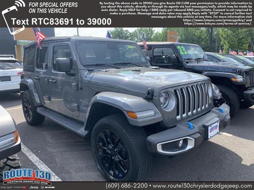 2022 Jeep Wrangler Unlimited 4xe Sahara