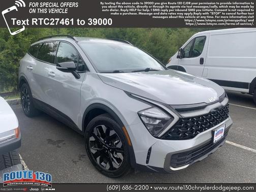 Wolf Gray 2023 Kia Sportage X-Line