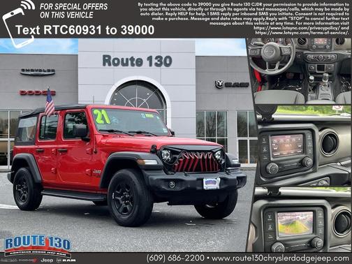 2021 Jeep Wrangler Unlimited Sport
