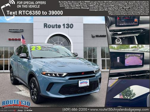 Blue Steel 2023 Dodge Hornet GT Plus