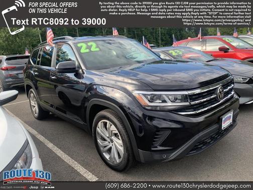 2022 Volkswagen Atlas 3.6L SE w/Technology