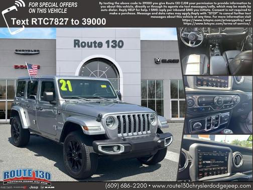 2021 Jeep Wrangler Unlimited 4xe Sahara